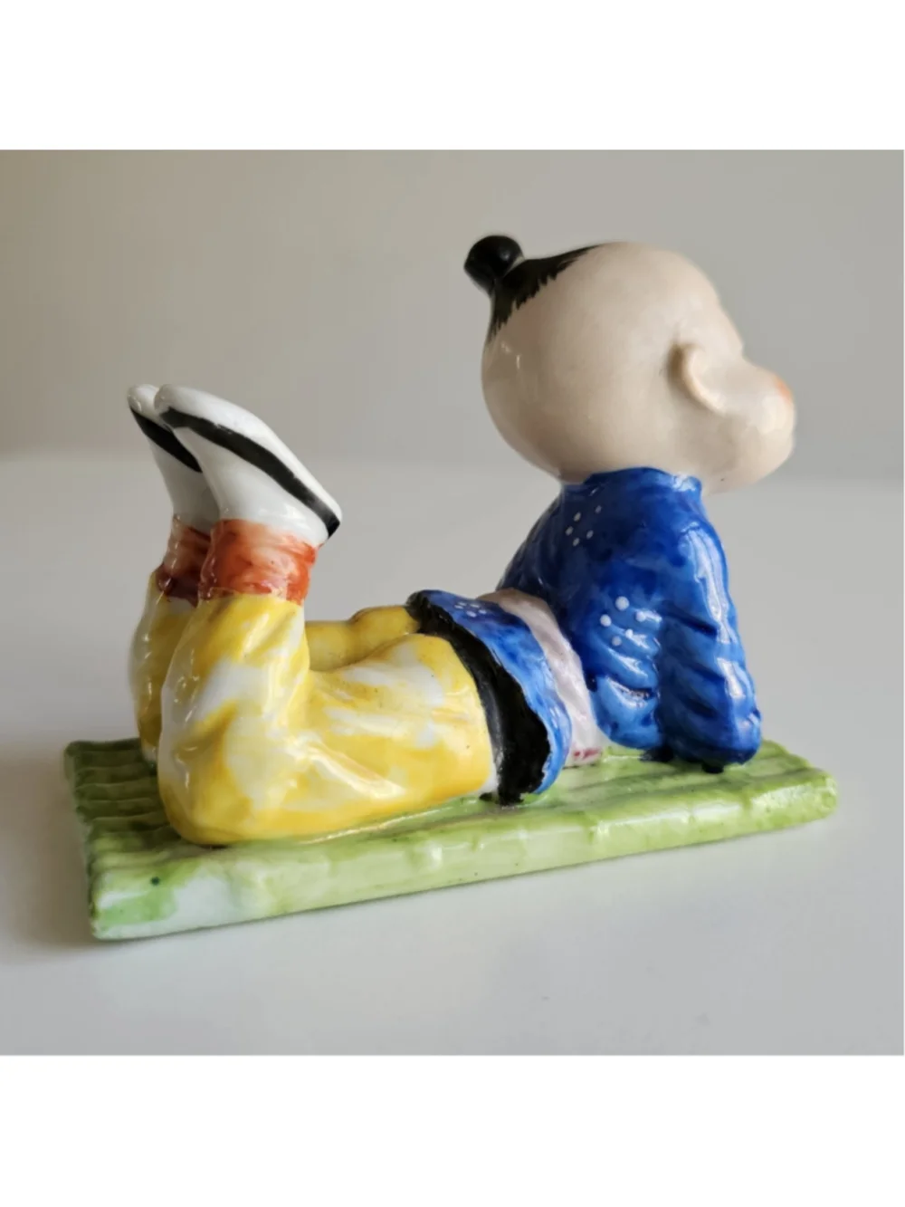 Vintage Rossetti Chicago Occupied Japan Boy & Girl Figurines Set Hand Painted